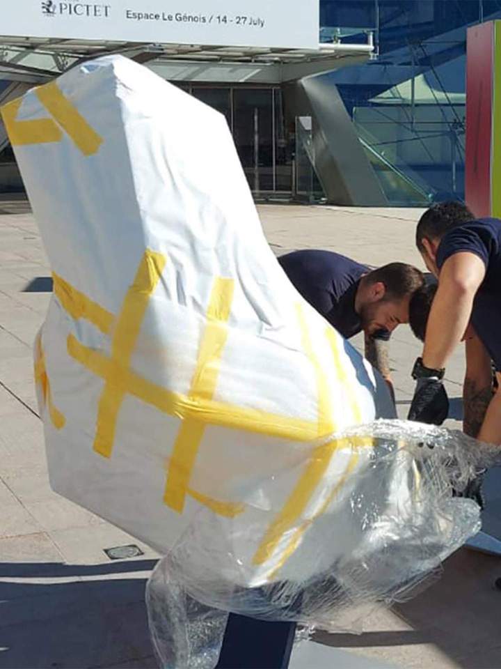 Emballage d'œuvres d'art Paris