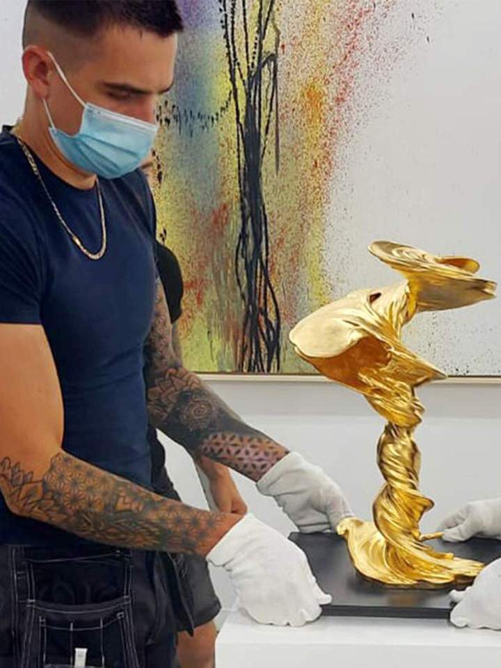 Installation d'œuvres d'art Paris