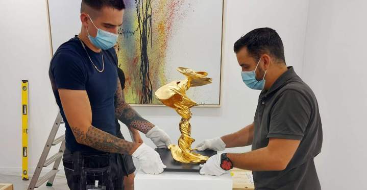 Installation d'objet d'art Paris