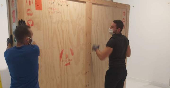 Stockage d'œuvres d'art Paris