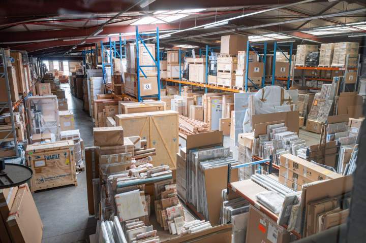 Caisses de stockage d'œuvres d'art Paris